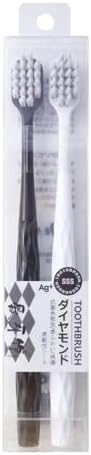 Big-Head Toothbrush - Black and White Set