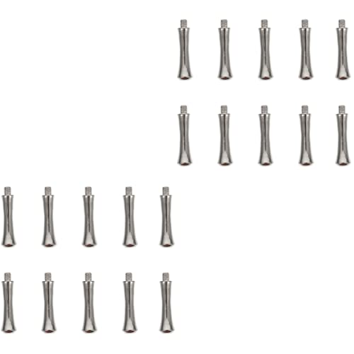 Generic 20 Pcs Salon Rests Part Rest- Rest Finger Decorative Scissor Stainless Parts Steel Shear Nails Styling Hairdressing Hairs Useful Removable Replacement Accessories #TOP7