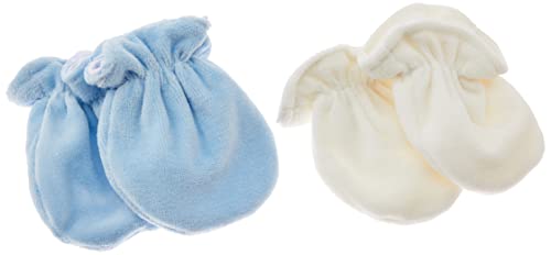 CUSTIC Luvas Plush (2 Pares) Zip Azul/Cru