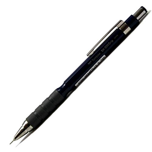 Image of Tombow Sh-300 Grip Mechanical Pencil|Tip size 0.7mm|Ideal for Students,Adults, Home, School, Office, Stationery Use|Writing, Sketching, Drawing,Mandala Art|Dark Blue