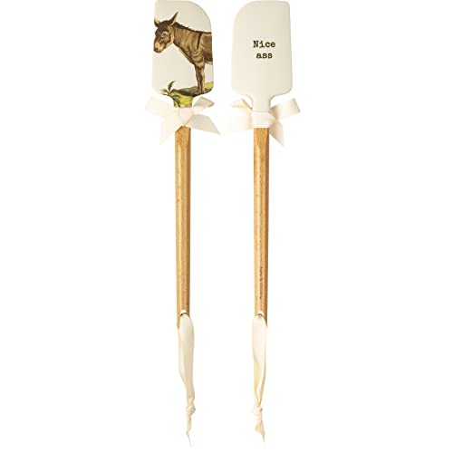 Primitives by Kathy Nice Ass Donkey Decorative Spatula 250 x 13 x 050