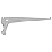 Produktbild Element System 18133-00006 PRO-Träger Regalträger 1-reihig / 2 Stück / 7 Abmessungen / 3 Farben/L = 25 cm/weiß/für Regalsystem/Wandschiene