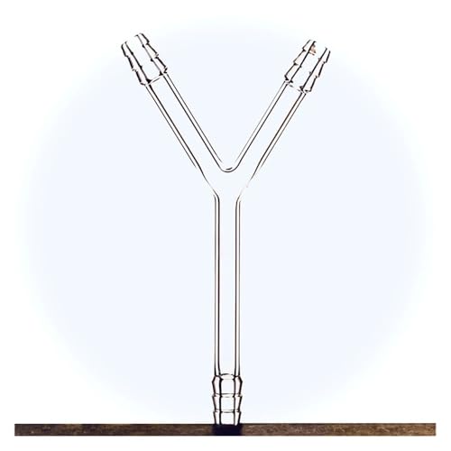 Tuyau de raccordement laboratoire en Y Φ8 mm Φ10 connecteur trois voies