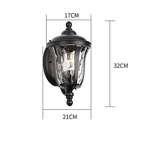 Éclairage de jardin extérieur câblé avec applique E27 style rustique