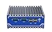 HKUXZR Fanless Mini Industrial Control Computer,Intel Celeron J1900 4 Cores and 4 Threads, 2*Intel i211-AT Gigabit Ports,4COM,Support DDR3L Memory,Scalable TPM Security chip. (4GB RAM 256GB SSD)