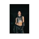 HIAUVHQWL Nina Poster Chuba Musik Vintage Cover Sänger 