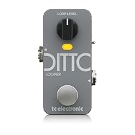 TC Electronic DITTO 2 LOOPER Guitar Looper Pedal for Live Performances