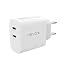 Produktbild Nevox 45W DUAL - USB - C Power Delivery (PD) Ladegerät GaN, Weiss