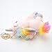 Ruzucoda Plush Unicorn Keychain Stuffed Animals Key Chains Backpack Ornaments Pendant Key Ring Pink