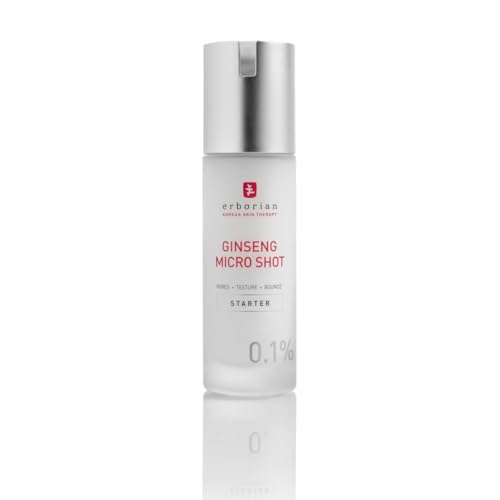 Image of Erborian Ginseng Micro Shot Serum, Microneedling Treatment, Korean Skincare