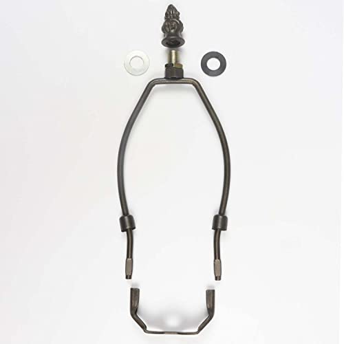 Bieye Ss014 Lampshade Lamp Shade Support Harp For Tiffany Style Stained Glass Table Lamp (Bronze 6" High) #TOP3