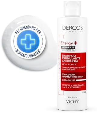 Vichy Dercos Energy+, Shampoo Estimulante, Tratamento Antiqueda p...
