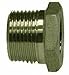 Midland Metal 62505 Stainless Steel 1/2 X 3/8 M X F 304Ss Hex Bushng (Pack Of 10)