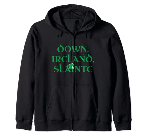 Camiseta de Irlanda Slainte | Irish Heritage Residents County Down Sudadera con Capucha