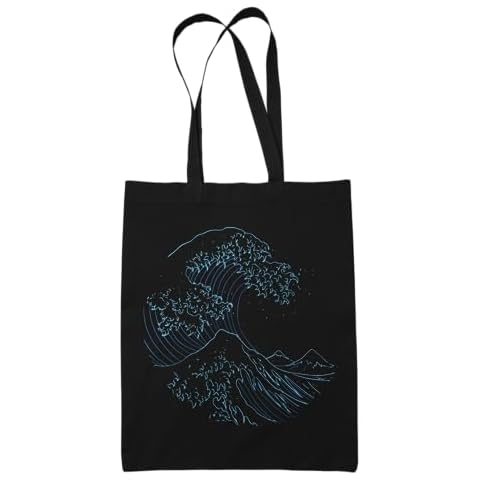 Hokusai Great Wave Canvas Tote Bag Cover