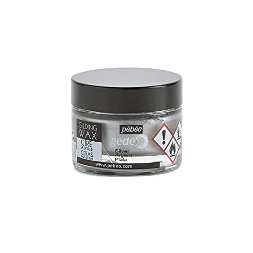 Pebeo Gilding Wax, 30 ML, Silver