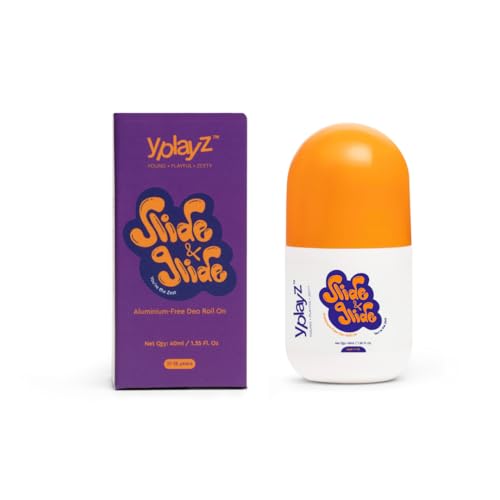 Image of YPlayZ Roll-On Deodorant 40ml for Teens 11-18, Citrus & White Musk Fresh
