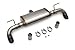 Flowmaster 718154 FlowFx Axle-Back Exhaust Stainless Dual Exit Black Tips