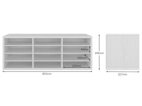 Range Document A4 Bois pour Stopper le Désordre des Papiers de Bureau - 3