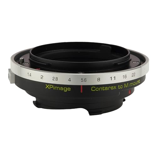 XPIMAGE Lens Mount Adapter Ring for Ikon Contarex Lens to Leica M Camera