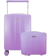 Kit Mala de Viagem de Bordo em Policarbonato 10kg com Frasqueira Gladiador Infinity V1