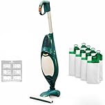 AMG Shop Online Aspirapolvere VK140 FOLLETTO + Spazzola HD40 + 6 Sacchetti, Sacco 2,5L, Filtri e Profumini Inclusi, Motore Originale, 74 dBA, 3 kg, Garanzia 2 Anni