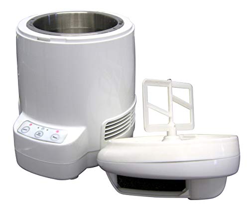 Total Chef Ice Cream Factory Automatic Electric Ice Cream Maker, 1.3 Qt (1.2L), White, Make Easy Homemade Frozen Yogurt, Sorbet, Gelato With Fresh Ingredients, No Salt Or Pre-Freezing Needed #TOP3