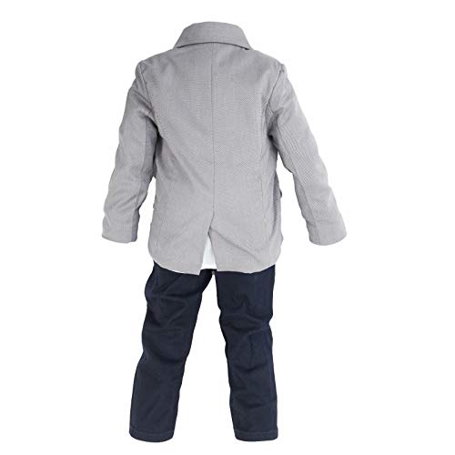 Ensemble de cérémonie enfant de qualité supérieure Toocool AH-3091 gris