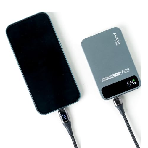 Image of Pulse by Tekne Semi-Solid State Power Bank | Wireless Charging of iPhones | Wired Charging of Android Phones |PCB Design (5000, Milliamp Hours)