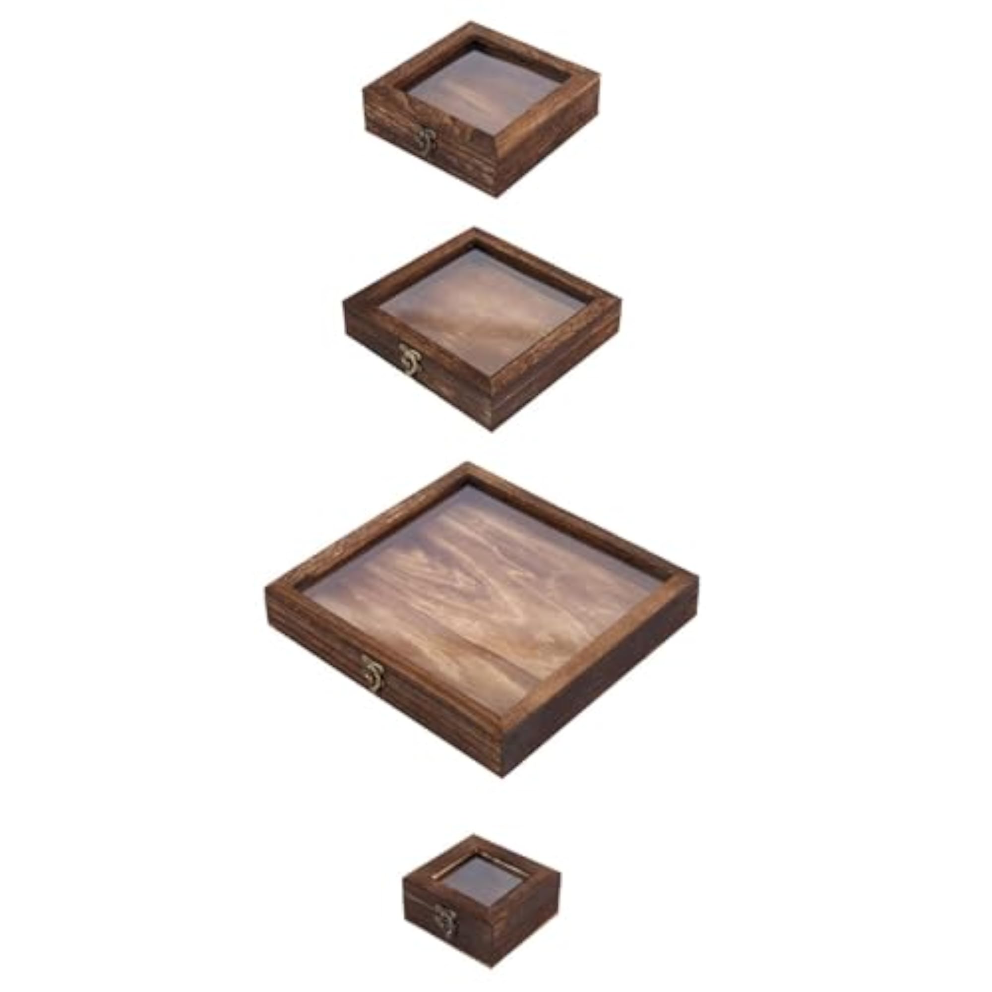 Retro Design Wooden Jewelry Storage Box