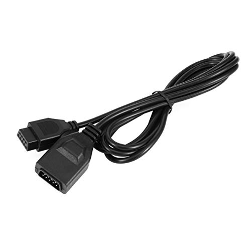 MarinoBIRD 6-Feet Joystick Extension Cable for Sega Genesis 2 MD2 Controller Handle - Black