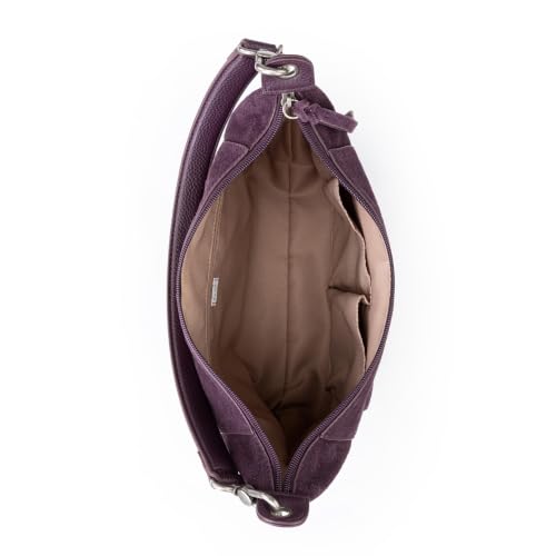 Image of The Sak Alameda Hobo Bag - Premium Large Leather Women's Handbag for Everyday & Travel - Durable Purse With Zipper Pocket