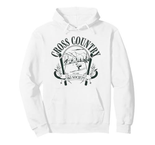 Trendy Apparel Cross Country Ski Society Est 1868 Ski Poles �p�[�J�[