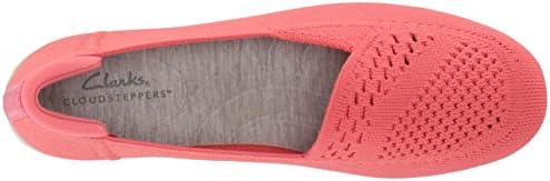 Clarks Carly Star Loafer, Coral Textile, 7.5 Wide | Image 4
