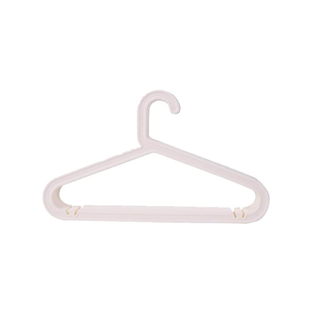 GONMDOPY Coat Hangers,10Pcs Clothes Hangersweight and Non-Marking, Multifunctional,Slingclothes Support Hanger, Space Saving/White/10Pcs