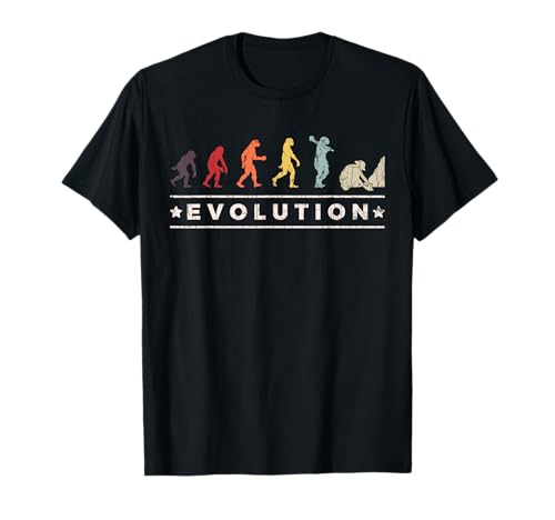 Evolution Geschenk für Geologen Lustige Geologie Kleidung T-Shirt