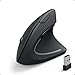 Mouse Ergonomico Verticale Wireless con 3 Livelli DPI (800/1200/1600), Design Antistress per Polso e Mano, Connessione Stabile USB, Ideale per Ufficio e Home Working immagine