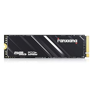 fanxiang M.2 SSD 512GB,NVMe SSD con disipador térmico, hasta 3000MB/S, PCIe Gen3 x4 2280,SSD Interno, caché SLC 3D NAND,Discos Duros -S501Q