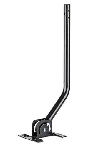 Jeje Adjustable Attic Antenna Mount - Outdoor TV Antenna Mounting Pole Universal Mount Brackets - Easy Installation, Solid Structure, Weather Proof