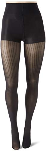 Hanes Women's Compression Control Top Pinstripe Perfect Tights3