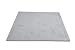 LuBabymats Mini - Alfombra Puzzle de Viaje para bebés, Suelo Extra Acolchado de Foam (EVA). Medida: 110x110 cm. Color Gris