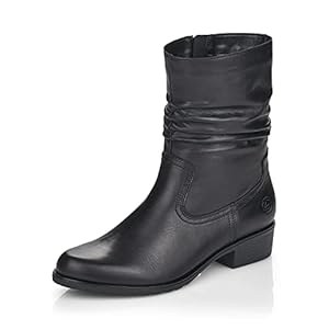 Remonte Damen Stiefeletten schwarz dames Enkellaarsje.
