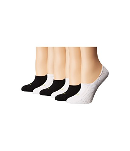 HUE Air Cushion Liner 6-Pack White/Black One Size