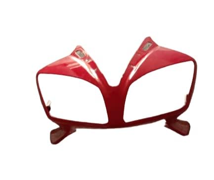 Image of BIJJAN Accessories R15 Visor (Headlight Visor) (RED)