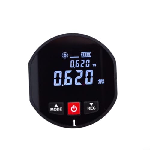 Medidor de distancia con regla electrónica SWX30A de 99m recargable con base magnética 3