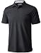 MAGCOMSEN Poloshirt Herren Kurzarm Golf Sport Atmungsaktiv Polo T-Shirt Sommer Funktions Polohemden Outdoor Schwarz L