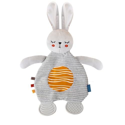 Soft Animal Face Security Blankets for Boys and Girls, Cute Baby Comforter for Newborns,Comfort Blanket for Birthday Baby Shower