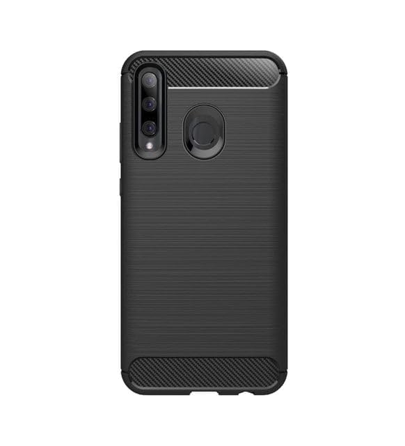 Image of Hybrid Carbon Fiber Back Case for Honor 20i (Black)