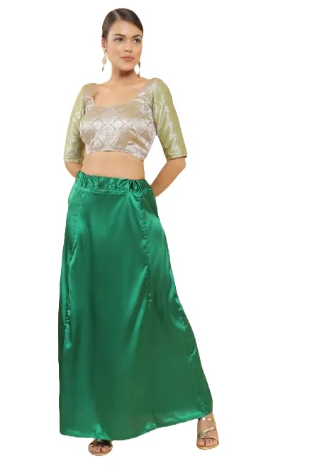Satin Petticoat for Women | Ready-to-Wear Petticoat for Saree | Underskirt Shapewear | Elegant Satin Petticoat for All-Day Comfort-image-42