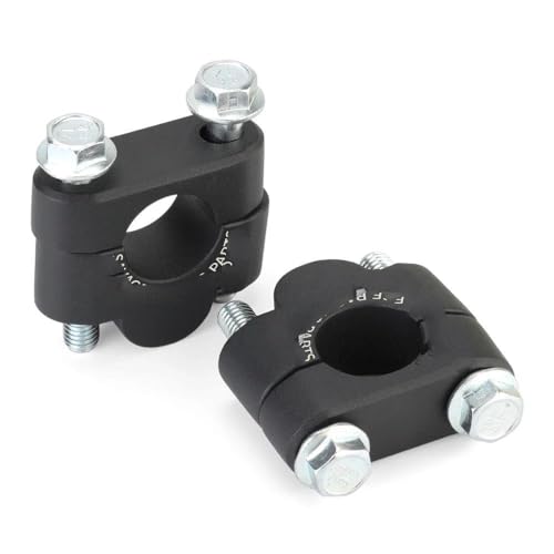 Support de barre de moto de 22mm pour soulager le dos avec rehausse 20mm
